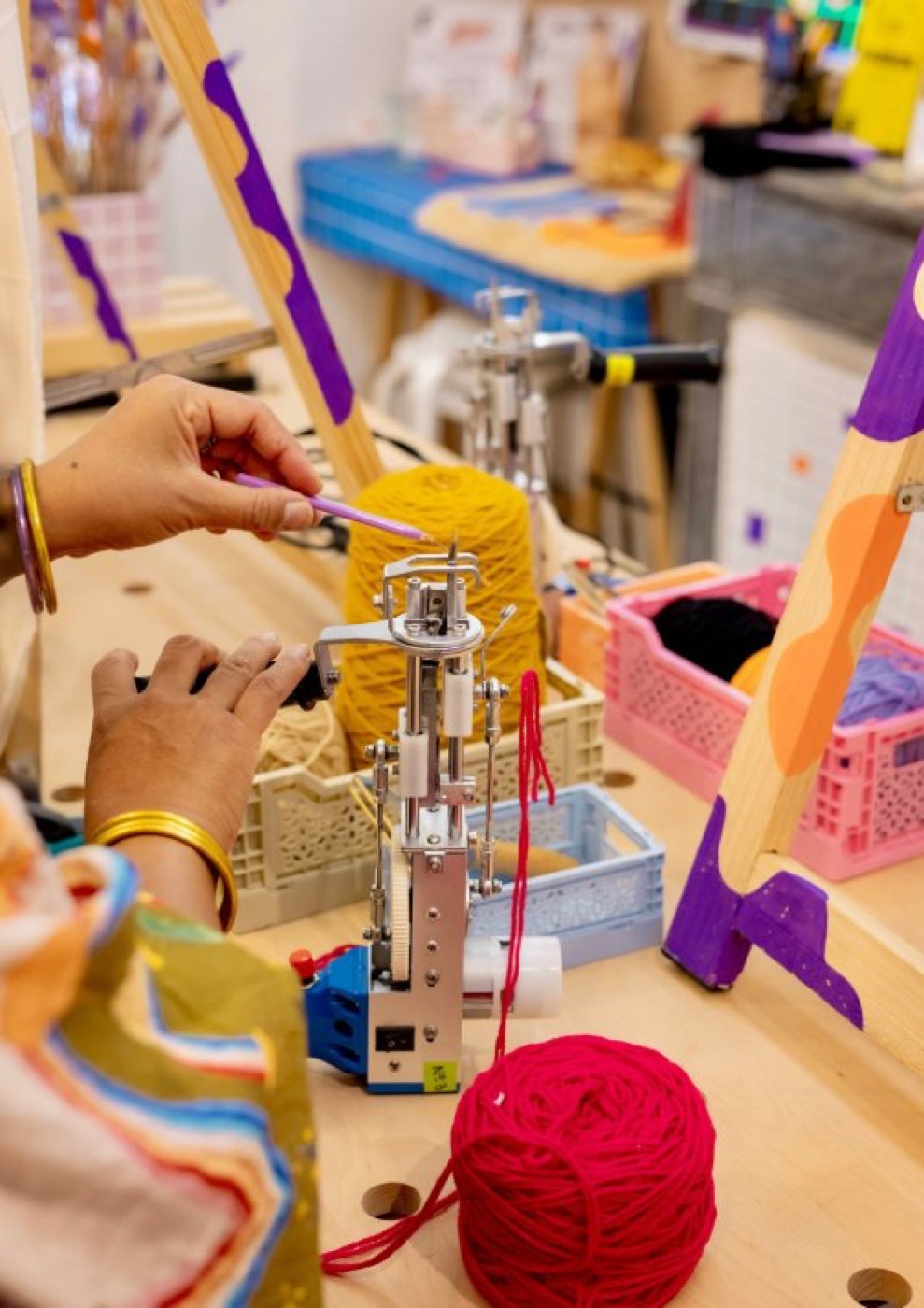 Master class « So Cool », tufting à Aix-en-Provence