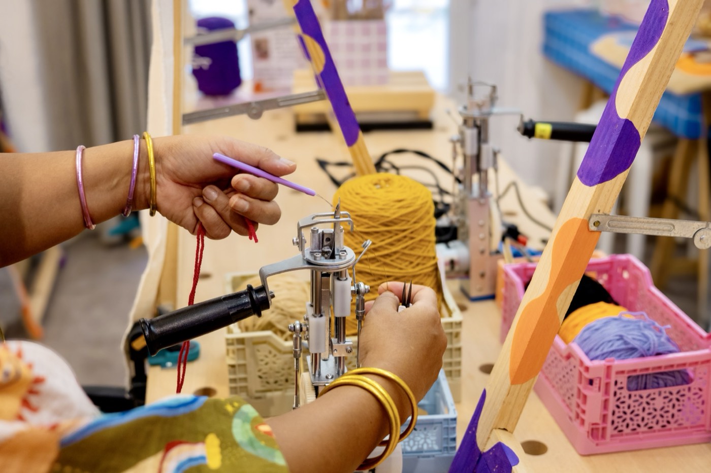 Atelier tufting Mooderato — My School